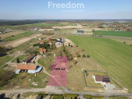 Działka niezabudowana w Kaplitynach