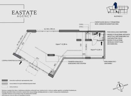 Wynajem lokalu gastronomicznego 84m2 Nowa Dąbrowa