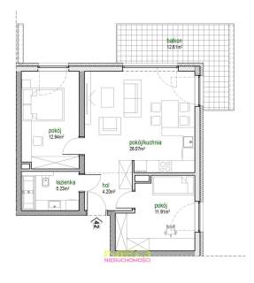 Nowe M3 -parking -balkon
