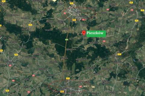 Działka budowlana Pieszków