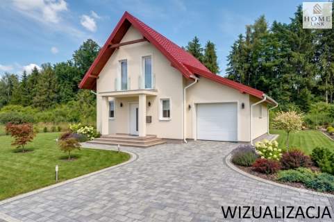 Nowoczesny dom w trakcie budowy - do stanu dewelop