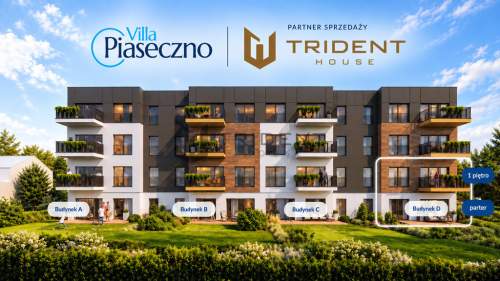 Villa Piaseczno 138,79 m 6 pokoi - ogród 194,9 m 