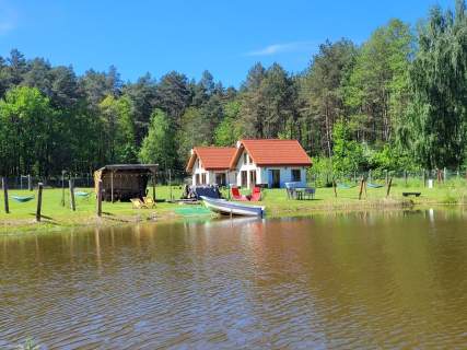 Sprzedam gotowy biznes 1,5ha dom 120m2 2x domki