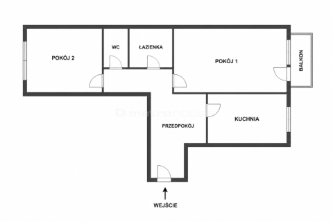 48 m 2 pokoje Osiedle Terebelska