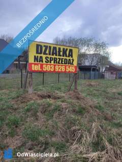 Działka koło Zalesia Górnego