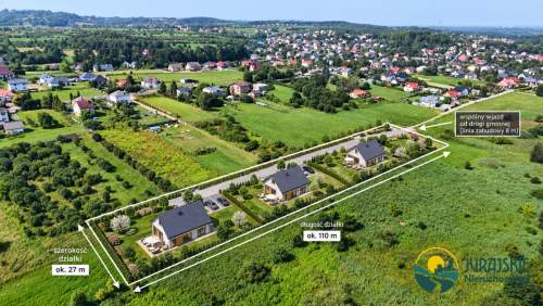 BOLĘCIN DZIAŁKA 2500 m Z WZ NA 3 DOMY