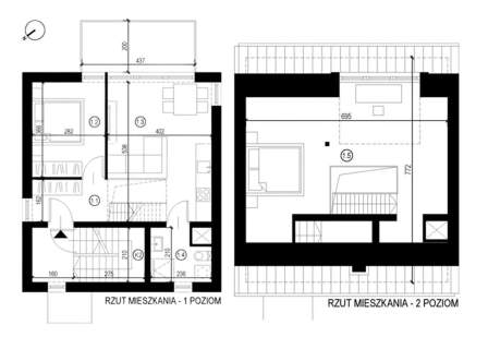 2-poziomowy apartament, widok na góry Ustroń