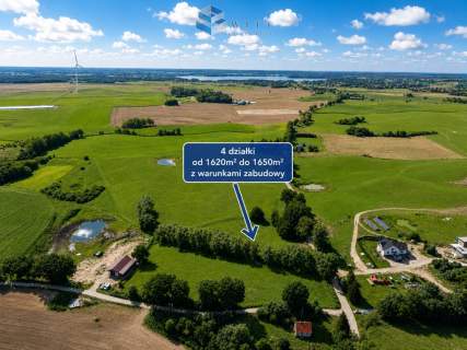 4 działki z WZ, Mazanki, gm. Zalewo, od 47 850 zł