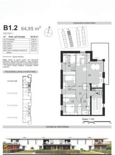 Apartament 4 pokojowy z garażem dwustanowiskowym