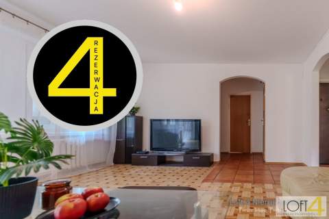 Ciche mieszkanie na parterze wśród zieleni - 60 m2