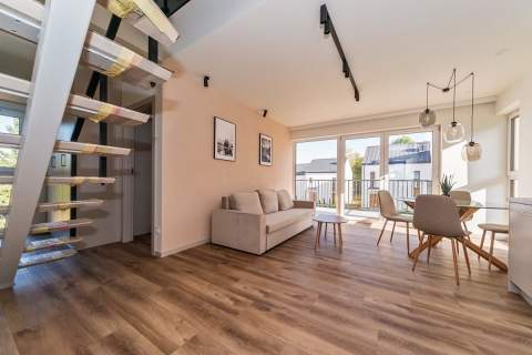 2-poziomowy apartament, widok na góry Ustroń