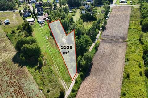Działka budowlana z WZ 3550m2