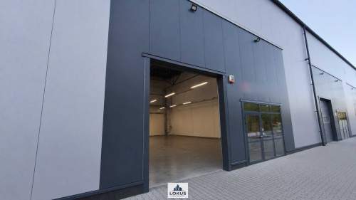 Hala magazynowa produkcyjna z biurem parking