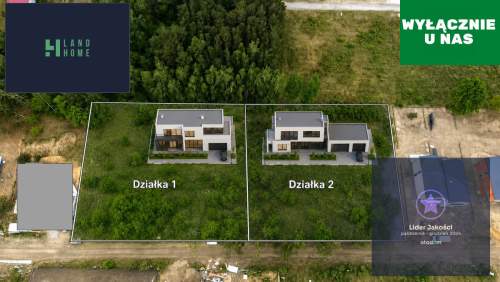 Działka budowlana z lasem , prąd, woda, gaz