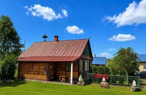 Siedlisko Kopytów Kodeń dom całoroczny Sauna teren za
