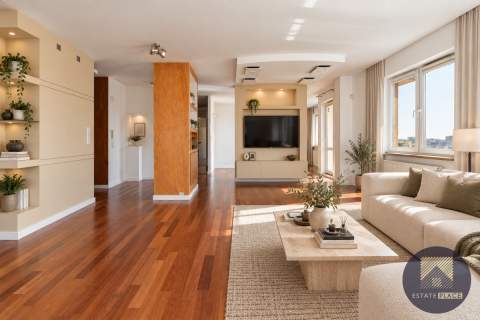 Penthouse z tarasem 57m2 3 balkony sauna i jacuzzi