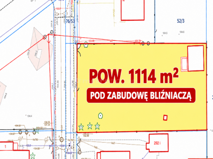 Piastów 1114 m MPZP Mieszkaniówka usługi