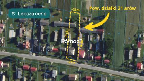 Dom z dużą działką w Szarowoli
