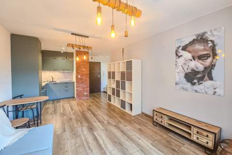Księży Młyn 2 pokoje, balkon, wysoki standard