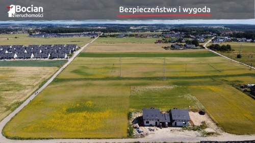 Działka budowlana na granicy Pępowa i Banina