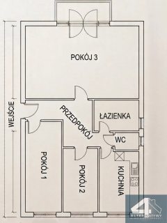 Przestronne i słoneczne mieszkanie 65 m