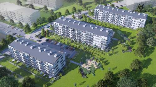 2 pokoje 34,95 m II piętro Osiedle Pastelowe