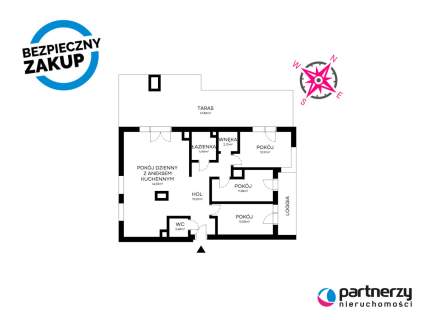 Apartament 108 m 48 m taras Widok na Gdańsk