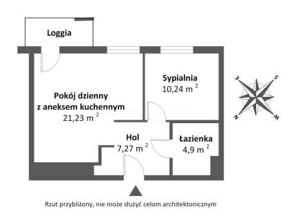 Nowoczesne 2 pokoje z komórką i garażem w cenie