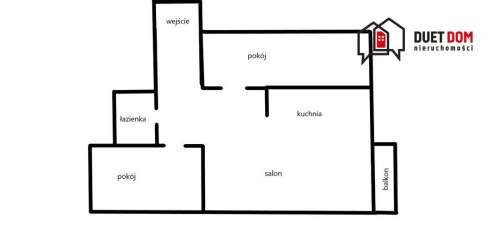 Mieszkanie 3 pokoje Czechów 