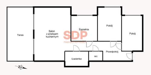 4 pokoje/wyjątkowa lokalizacja/kameralne osiedle