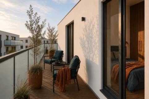 2 Pokoje Kampus Morasko Uam Kameralne Osiedle Balkon