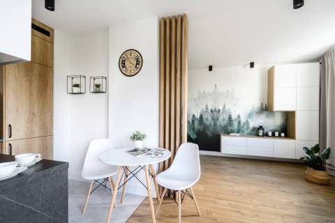 Przestronne studio 35,5 m z tarasem Służewiec, Warszawa