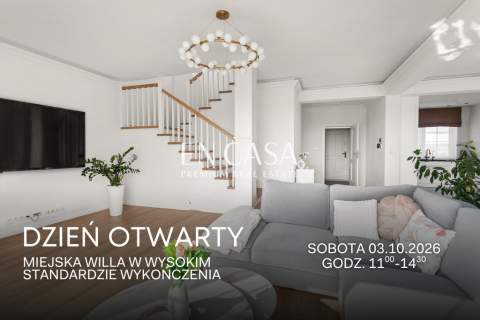 Miejska willa w wysokim standardzie wykończenia