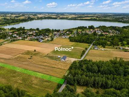 Działka nad jeziorem Kunów 4350 m