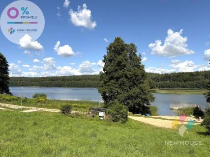 Woryty, budowała działka 1085 m2, Jezioro, las