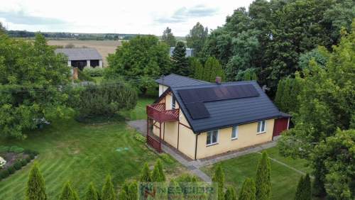 Wiśniew-Kolonia dom drewniany z działka 4780m2