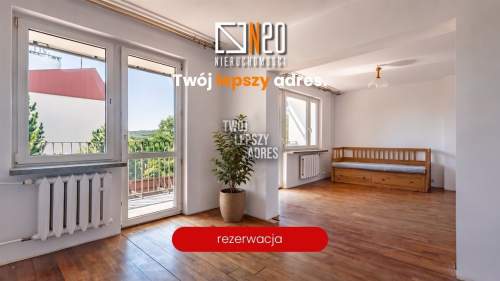 Lea - duży balkon - zieleń - piwnica