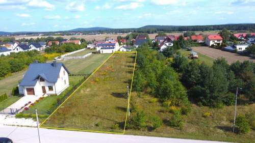 Działka budowlana 2100 m2 Bilcza