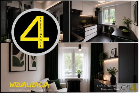 Ciche mieszkanie na parterze wśród zieleni - 60 m2