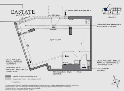 Wynajem lokalu gastronomicznego 84m2 Nowa Dąbrowa