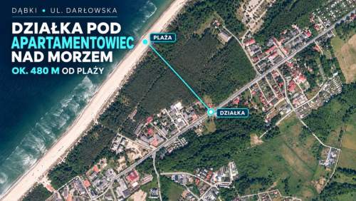 Działka budowlana na sprzedaż, 3061 m2, Dąbki