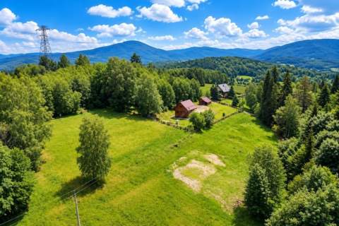 Działka ok. 4500 m w Sól Kiczora widokowa