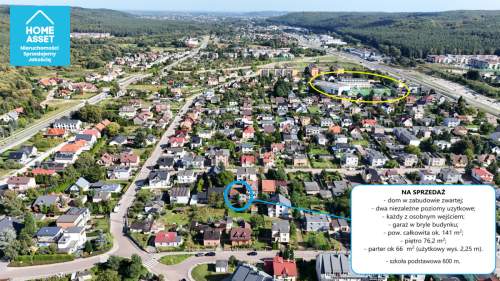 Dom w Wejherowie 2 poziomy ogród garaż