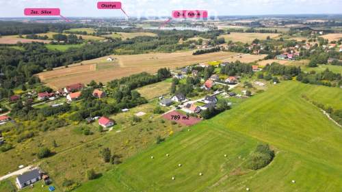 Działka 789 m z pozwoleniem Patryki