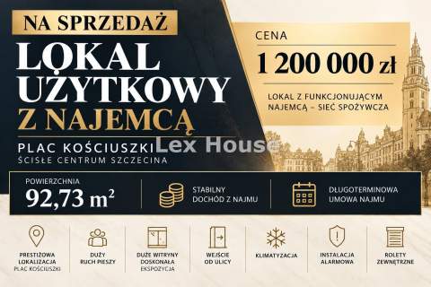 Lokal długoterminowym najemcą sieci spożywczej