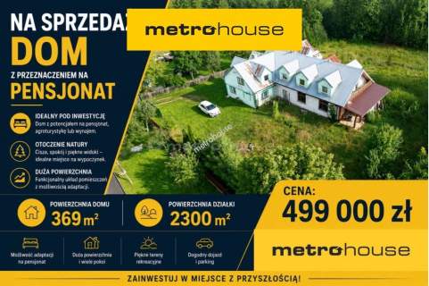 Budynek mieszkalny z przeznaczeniem na pensjonat