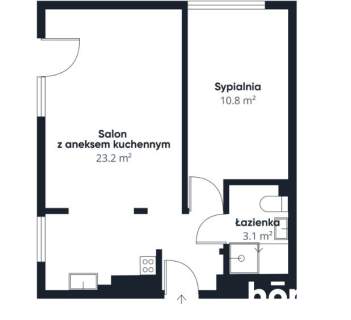 2 pokoje 38m2 Rymwida/LSM/balkon/parking