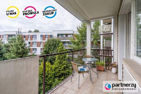 2 pokoje, Duży balkon, Blisko lasu i obwodnicy