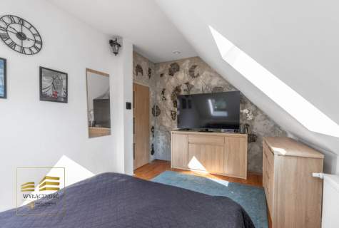 Dom z antresolą 117m2 w Konopnicy, cicha okolica
