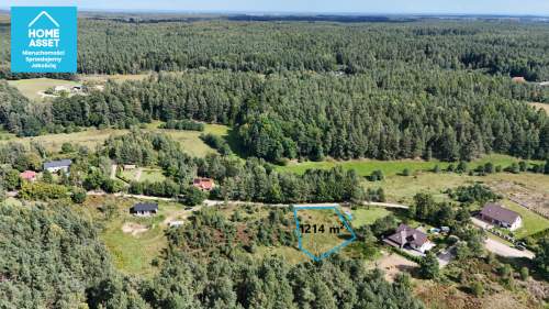 Działka budowlana 1214 m , Koleczkowo, Las i rzeka